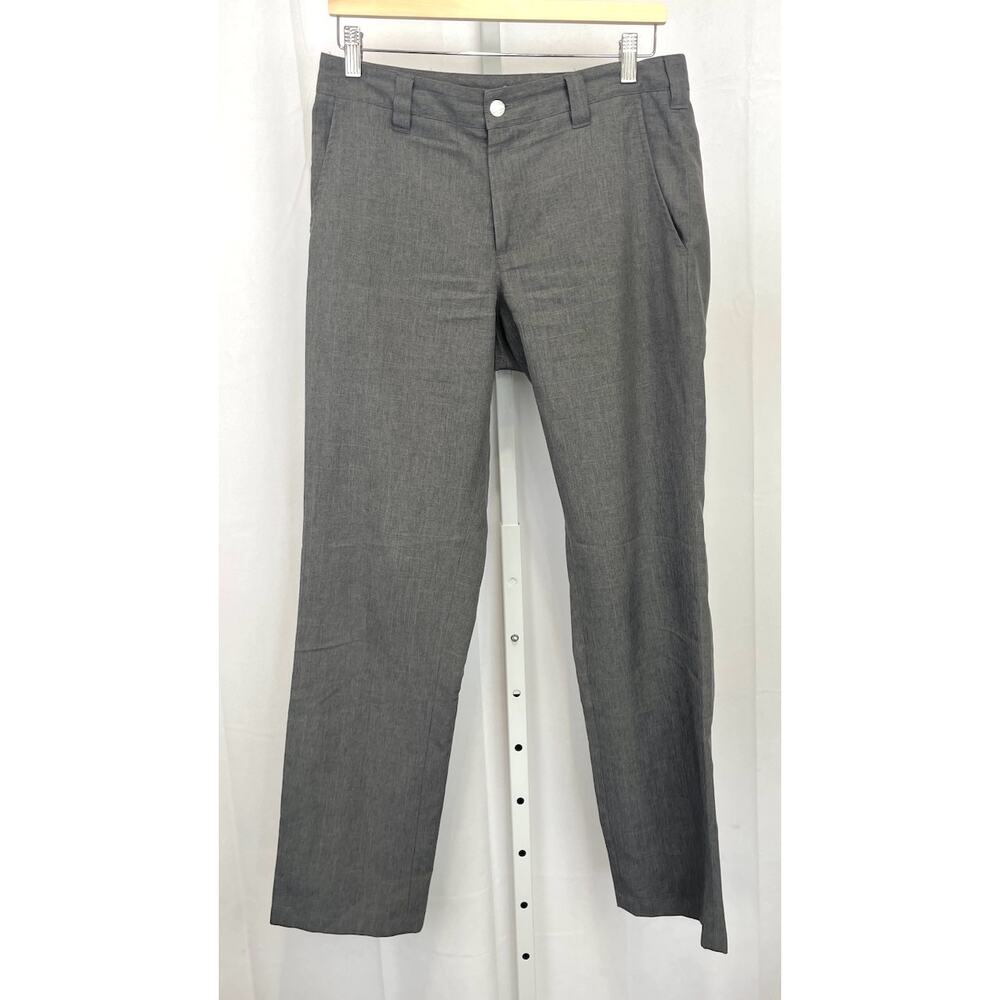 BLUFFWORKS Performance Pants Zip Fly Flat Front G… - image 1